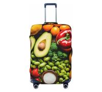 ADAhgu Vegetable Fruit Print Fashionable Suitcase Cover Personalized Luggage Protector for Travel and Business