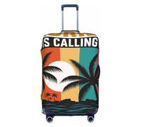 ADAhgu We're Going to Florida Print Protective Suitcase Cover Washable Travel Luggage Protector with Concealed Zipper