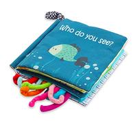 Adalex Global Baby Books Soft Cloth Book Toy Soft Activity Toys for Early Education for Babies Toddlers Kids Teething Book Stroller Sensory Boy Girl Toys 0-3 3-6 6-9 Months 1 2 3 Year Old