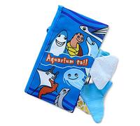 Adalex Global Perfect Animal Baby BookToys Early Learning and Development Memory book Sensory plush Pram Gift 0-3 0-6-6 6-12 Months 1 2 3 year old (Aquarium)