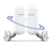 Adalov CPE467 5.8GHz Wireless Bridge, 450Mbps Outdoor Long Range Point to Point WiFi Bridge (1.5km) with High Gain Antenna, RJ45 Ethernet Port for Network & Surveillance Extension, 2 Pack
