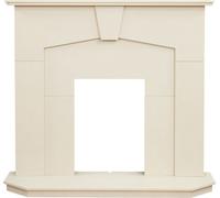 Adam Abbey Fireplace In Stone Effect, 48 Inch