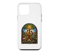 Adam And Eve Eden Creation Medieval Biblical Icon Art Faith Case for iPhone 12 mini