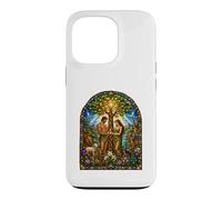 Adam And Eve Eden Creation Medieval Biblical Icon Art Faith Case for iPhone 13 Pro