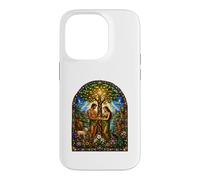 Adam And Eve Eden Creation Medieval Biblical Icon Art Faith Case for iPhone 14 Pro