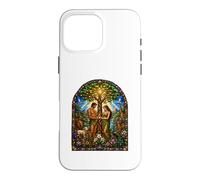 Adam And Eve Eden Creation Medieval Biblical Icon Art Faith Case for iPhone 16 Pro Max