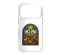 Adam And Eve Eden Creation Medieval Biblical Icon Art Faith Case for iPhone 17 Pro
