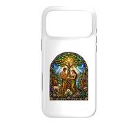 Adam And Eve Eden Creation Medieval Biblical Icon Art Faith Case for iPhone 17 Pro Max