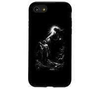 Adam and eve genesis creation god light divine Case for iPhone SE (2020) / 7/8