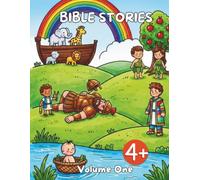 Adam and Eve, Noah and the Ark, David and Goliath, Joseph and his rainbow coat: Bible Stories Coloring Book for Kids (Bible Adventures Colouring Book)