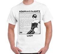 Adam and The Ants Lady Retro Men T Shirt XL Black