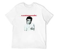 Adam and The Ants T-Shirt Antmusic Punk Vinyl Photo Poster Cd Kings 1980S 80S W White XL
