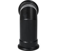 Adam Angled Decorative Stove Pipe in Black