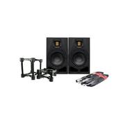 ADAM Audio - A4V Nearfield Monitos Pair,+ Iso Stands + Leads