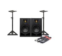 ADAM Audio - A4V Pair, Stands & Leads