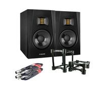 ADAM Audio T5V (pair) + Iso Acoustic Stands + Leads