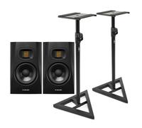 ADAM Audio T5V Studio Monitors with Stands Pair