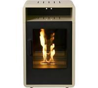 Adam Bellini Bio Ethanol Stove in Cream