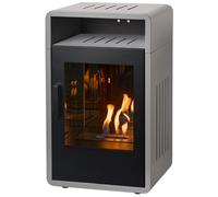 Adam Bellini Bio Ethanol Stove in Grey
