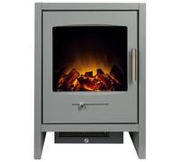 Adam Bergen Electric Stove-Grey