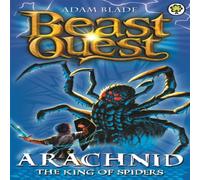Adam Blade Beast Quest: Arachnid the King of Spiders Book Adam Blade Multicolor