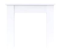 Adam Buxton Mantelpiece in Pure White, 48 Inch
