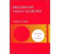 Adam Carse: Preliminary Violin Exercises: Violin: Study