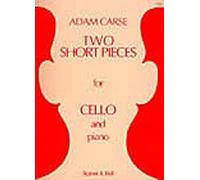 Adam Carse: Two Short Pieces For Cello And Piano: Cello: Instrumental Work