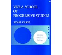 Adam Carse: Viola School Of Progressive Studies Book 1: Viola: Instrumental