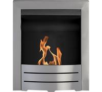 Colorado Bio Ethanol Fire in Brushed Steel Adam Fires & Fireplaces Silver One Size