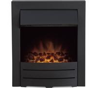 Adam Colorado Black Electric Inset Fireplace