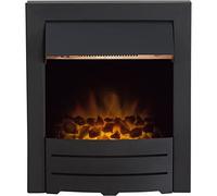 Adam Colorado Electric Inset Fire, 2000 W, Black