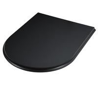 Adam Double Sided Curved Stove Hearth in Black Adam Black One Size