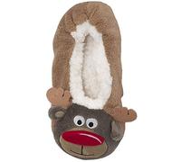 adam & eesa Assorted Womens Co-zees Slipper Socks Christmas Winter Sherpa Fleece Lined Ballerina Slippers in 13 Designs UK 4-7