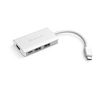 Adam Elements Casa Hub A01m USB 3.1 Type-C 4-in-1 Multi Function (3y warranty) - Silver