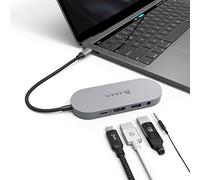 ADAM elements USB-C Hub with SSD Storage (960GB) External Drive with 60W Power Delivery 3.0 Type-C Port, HDMI for 4K30Hz, USB-A 3.1 Port and 3.5 Headphone Jack, Compatible with MacBook Pro, iPad Pro