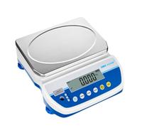 Adam Equipment LBX 6 Latitude Compact Bench Scales, 6kg Capacity, 1g Readability, Digital Scale for Warehouse, Shipping, Manufacturing, Built-in Battery, UK Version
