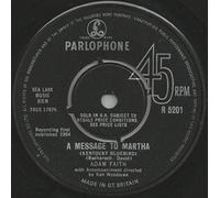 Adam Faith - A Message To Martha - Adam Faith 7" 45