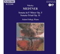 Adam Fellegi - Sonata in F minor / Sonata-Triad [New CD]