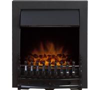 Adam Fires & Fireplaces Blenheim Electric Fire in Black Adam Fires & Fireplaces Black