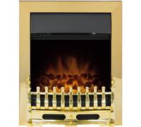 Adam Blenheim Electric fire in Brass