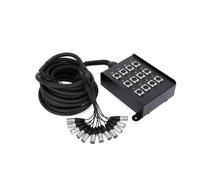 10m Adam Hall MultiCore 12 Input StageBox K12C10