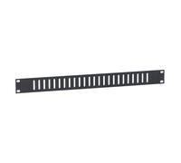 Adam Hall 19 Flat Ventilation Panel With Vertical Slots 1U