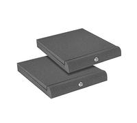 Adam Hall 19 High Density Acoustic Foam Sound Dampening Products, Sound Isolation Pad Designed to Isolate Studio Monitors acoustically, 2 Pack