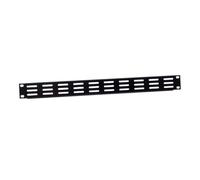 Adam Hall 19 U Shaped Ventilation Panel With Horizontal Slots 1U