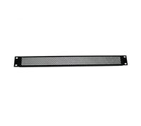 Adam Hall 19 U Shaped Ventilation Panel With Round Holes 1U