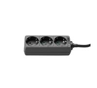Adam Hall 3 Socket EU Power Strip 1.4m Cable
