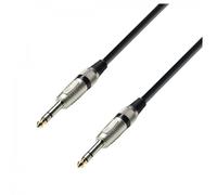 Adam Hall 3 STAR Balanced Angled 1/4" TRS Jack Cable 60cm