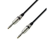 6m Adam Hall Audio Cable 6.3mm Male Stereo Jack to 6.3mm Male Stereo J