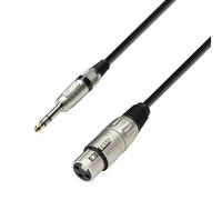 6m Adam Hall Audio Cable Female XLR to Male Stereo Jack